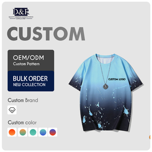 Camiseta Deportiva de Verano para Hombre, de Alta Gama, Transpirable, de Secado Rápido, para Actividades al Aire Libre, Talla Grande, Informal, Teñida, Anti-Pilling - Product Image 1