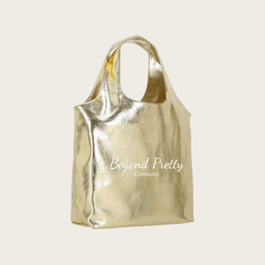 Sac fourre-tout ouvert en cuir PU résistant à l'eau de 16 pouces, idéal pour l'été, avec logo personnalisé, durable, pour femme, pour le shopping et l'usage quotidien. - Product Image 5