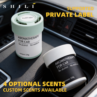 Diffuseur de parfum pour voiture Gel Premium Poppy Designer, parfum personnalisé, vaporisateur de parfum pour voiture, faible MOQ, flacon diffuseur de parfum suspendu