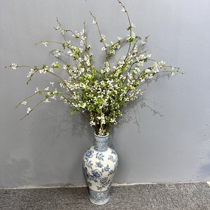 Planta Artificial <span class=keywords><strong>de</strong></span> Sauce Nevada, Ramo Decorativo para Bodas, Hogar, Oficina y Jardín, <span class=keywords><strong>Flor</strong></span> Artificial <span class=keywords><strong>de</strong></span> Imitación Personalizable - Product Image 3