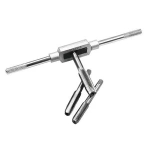 High Quality <strong>40PCS</strong> Tool Box <strong>Set</strong> Tap &amp; Die with Holder and Adjustable <strong>Wrench</strong> Hard Case OEM - Product Image 6