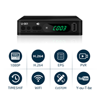 Décodeur TV Full HD DVB T2 H264 Wifi TV box Free To Air Digital Set Top Box