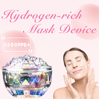 Système d'infusion d'hydrogène nano thérapie par la lumière LED dispositif de masque facial Vibration ultrasonique Source d'alimentation électrique ménage