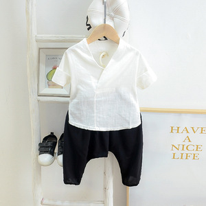 Vêtements pour enfants, shorts de sport pour garçons, ensemble de 2 pièces pour un usage décontracté - Product Image 5