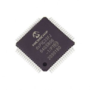 Microcontrôleur DsPIC33FJ64GS606 TQFP-64 - Puce IC originale MCU DsPIC33FJ64GS606-I/PT - Product Image 1