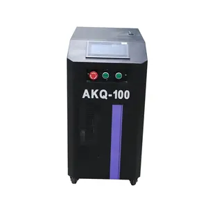Good Quality AKQ-100 AKQ-200 Pulse Laser Metal Cleaning Machine Rust Laser Removal Machine Solutions For Metal Pretreatment