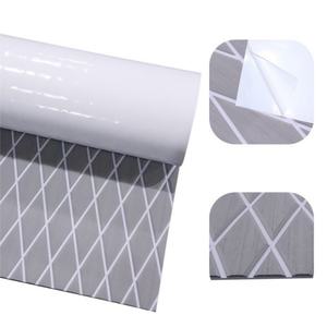 Precio <span class=keywords><strong>de</strong></span> fábrica, textura <span class=keywords><strong>de</strong></span> diamante, espuma EVA, cubierta marina, autoadhesiva, teca sintética cepillada, suelo <span class=keywords><strong>de</strong></span> barco para exteriores, alfombrillas para yate DIY - Product Image 5