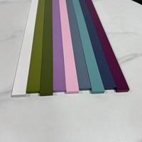 Supports et poussoirs de Mahjong américains vert fluorescent/violet/bleu, lot de 4, règle de Mahjong rose bonbon, supports de Mahjong en bois