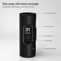 Masseur pour les mains avec chaleur et 5 niveaux de force pour la relaxation des mains, des bras et des mollets