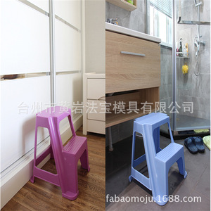 Plastic Double Layer <b>Step</b> <b>Stool</b> Mold For Children Injection Molding One Parting Surface - Product Image 3