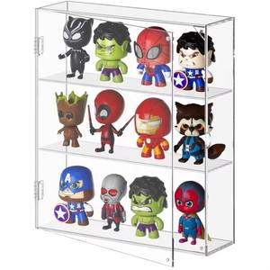 <span class=keywords><strong>Vitrine</strong></span> murale en acrylique <span class=keywords><strong>pour</strong></span> mini figurine Pop Pierres de cristal minéral à collectionner - Product Image 6