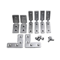 Supports de Connexion en Acier en Forme de L Personnalisés, Poignée d'Angle de Haute Qualité pour Armoire de Cuisine