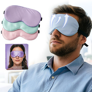 Mascarilla <span class=keywords><strong>de</strong></span> Gel Frío para Ojos Bingfan OEM, Alivio Instantáneo para <span class=keywords><strong>Ojeras</strong></span> e Hinchazón, Compresa Fría para Ojos Hinchados, Uso Postoperatorio - Product Image 1