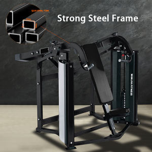 Nouvelle Arrivée En Acier Force Fitness Poids Sélectorisé Pin Chargé Iso Épaule Latérale Presse pour <span class=keywords><strong>Musculation</strong></span> - Product Image 4