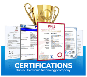 מתג קיר חכם CNSKOU EU/UK התקנה קלה, יחידה אחת, 10A, 1000W, תואם Alexa Smart Life, פאנל מגע WiFi - Product Image 3
