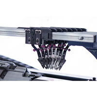 Machine à tricoter plate informatisée pour chaussures Flyknit professionnelles, très demandée