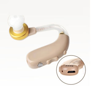 BTE เครื่องช่วยฟังเครื่องรับเครื่องช่วยฟังแบบชาร์จไฟได้สำหรับผู้สูงอายุเครื่องขยายเสียงทางการแพทย์สำหรับการสูญเสียการได้ยิน - Product Image 2