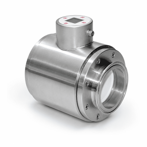 เครื่องวัดอัตราการไหลแบบหน้าแปลนขนาดกะทัดรัดที่เทียบเท่ากับ Endress Hauser พร้อมซับใน PTFE สำหรับบำบัดน้ำเสีย - Product Image 5