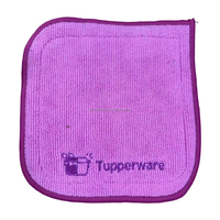 Tupperware torchon en microfibre carré réutilisable pour cuisine jardin utiliser chiffon de nettoyage polyvalent Friction enlever la saleté vernis