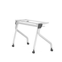 Table de bureau pliable multifonctionnelle mobile Mobilier de bureau Montage facile Bureau de formation mobile Table pliante rabattable