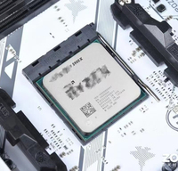 Prosesor CPU A-M-D R5 5600GT R5 5500GT - Seri R5 5000 6-Core 12-Thread Baru 3.6 GHz Socket AM4 65W dengan Grafis Radeon