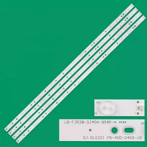 Bande de rétroéclairage LED HX-NO.321 LB-PF3528-QJ40409-H GJ-DLEDII-400-D409 P5-V7 pour LED-40B800 PPTV-40C2 - Product Image 1