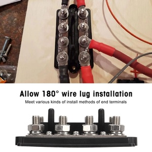 M10 thanh cái 48V khối phân phối điện áp và xử lý hiện tại Dễ dàng cài đặt khối thiết bị đầu cuối phân phối điện - Product Image 5