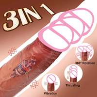 Chiyuan Weicher ABS Ferngesteuerter Heizender Realistischer Dildo Vibrator für Frauen Vibrierender Penis Silikon Elektrischer Stoß-Dildo Sexspielzeug