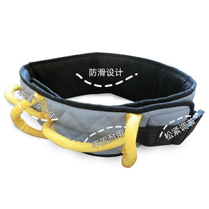 Cinturón de apoyo multifuncional para caminar para personas mayores, gris, capacidad de carga de 180 kg, diseño antideslizante para rehabilitación y cuidado de transferencia - Product Image 1