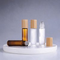 Botol Reed Diffuser Baru 2026 dengan Tutup Bambu Bentuk Silinder Sablon Sutra Kustom