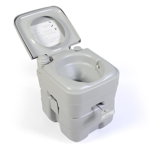 Toilette portable personnalisée de 20 L avec réservoir de <span class=keywords><strong>d</strong></span>échets <span class=keywords><strong>d</strong></span>étachable, plus de 100 chasses <span class=keywords><strong>d</strong></span>'<span class=keywords><strong>eau</strong></span>, toilette de camping pour adultes - Product Image 2