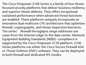 <span class=keywords><strong>Cisco</strong></span> hỏa lực 2100 loạt <span class=keywords><strong>Cisco</strong></span> hỏa lực 2130 <span class=keywords><strong>ASA</strong></span> thiết bị 1ru 1 x Mô-đun mạng - Product Image 2