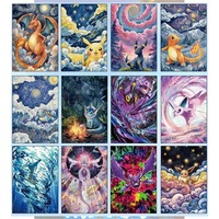 Vente en gros : Édition collector de reéditions dessinées à la main, Art Shikishi, Planches d'art Pokémon, Jeu de table, Boîte mystère, Cartes Pokémon