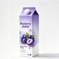 Op maat gemaakte smaken natuurlijke bosbessen fruitsap drank voor groothandel in drankenfabrieken