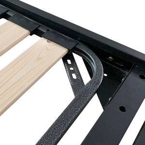 Новый дизайн полный размер металлическая Станина для деревянная кровать с трубы деревянные планки VT-14.013 - Product Image 4