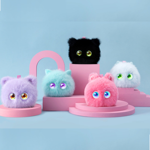 Robot de compagnie interactif en peluche avec IA, capteurs tactiles, compatible avec application, développement de la personnalité, compagnon anti-stress pour la maison et le bureau - Product Image 4