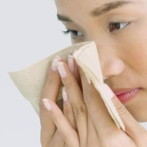 Feuilles absorbantes d'huile pour la peau grasse, 100 pièces, papier d'allaitement Portable, personnalisé, pour la peau - Product Image 6