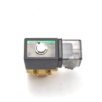 Vanne solénoïde Hoyan PU-04K en laiton 1/4 po, ouverture normalement ouverte, orifice 4 mm, 4 bars, pour gaz, air, huile, carburant, eau, avec connecteur