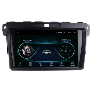 Radio Fascias para coche Mazda CX7 CX-7, Kit de tablero de 9 pulgadas, Marco embellecedor de instalación, Panel estéreo, bisel, 2008-2012 - Product Image 5