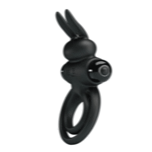 Rabbit Vibrators Verzögerung Cockring dauerhaft Ejakulation Lock Feiner Dreifach vibrator Sexspielzeug Produkt für Männer Penis Extender Ball Loop - Product Image 2