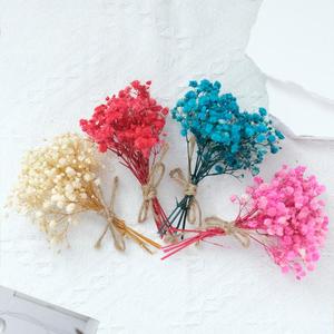 Bouquet de fleurs séchées faites à la main, petit bouquet décoratif, cadeau, <span class=keywords><strong>fleur</strong></span> artificielle <span class=keywords><strong>pour</strong></span> souvenir de mariage - Product Image 3