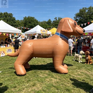 Modèle de chien <span class=keywords><strong>teckel</strong></span> gonflable géant de haute qualité avec logo personnalisé pour la publicité des animaleries/présentation en centre commercial/festival/événement - Product Image 3