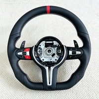 Volant de voiture en cuir pour BMW F30 F32 F10 F15 F36 F20 F22 F25 F32 F48 F80 F84 F90 M3 M5 E60 E71 E90 M Volant sport