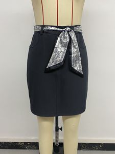 PRETTY STEPS <span class=keywords><strong>Falda</strong></span> Corta Ajustada de Verano 2026 para Mujer <span class=keywords><strong>con</strong></span> Cinturón Incluido - Product Image 5