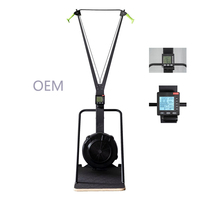 Ergómetro de Esquí con Resistencia a Aire Profesional para el Desarrollo de Potencia Élite y Rutinas de Fuerza para el Desarrollo Muscular Funcional