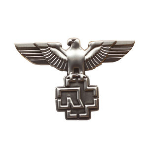 Insignes 3D commémoratifs de bande d'épingles en métal d'aigle vintage de haute qualité pour des vêtements - Product Image 2