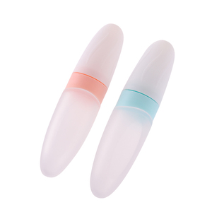 Lohas 100% Cấp Thực Phẩm Silicone Bé Feeder Spoon Silicone Bé Ăn Bộ - Product Image 6