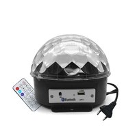 JK106 pour la maison scène BlueTooth Mp3 Usb Led haut-parleur boule magique lumière