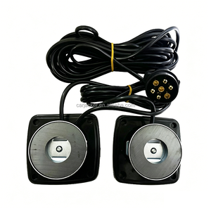 1 Ensemble de feux arrière magnétiques de <span class=keywords><strong>remorque</strong></span> 12V EN 7 broches avec câble de 10m, étanches, <span class=keywords><strong>pour</strong></span> frein, stop, clignotant et éclairage de <span class=keywords><strong>plaque</strong></span> d'<span class=keywords><strong>immatriculation</strong></span> - Product Image 3