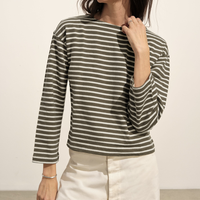 Pull en laine torsadée vintage ajusté pour femme, à manches courtes, respirant, anti-boulochage, tricoté, col sans couture, style coréen, été